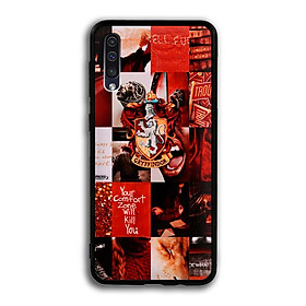 Ốp lưng Harry Potter cho điện thoại Samsung Galaxy A50 - Viền TPU dẻo - 02104 7786 HP06 - Hàng Chính Hãng