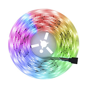 Tomshine WiFi Intelligent LED Strip Lights 5m/16.4ft Color Changing RGB LED Rope Light IP65 Water-resistant Compatible
