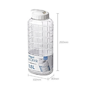 Bình nhựa L.o.c.k&L.o.c.k 1.5L Chuyên dụng đựng nước trong tủ lạnh