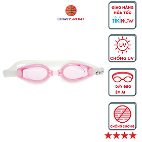 Kính bơi chống sương mờ, chống UV Cleacco, dây đeo được làm 100% silicone mềm mại, thoải mái, thiết kế không trơn trượt, độ co giãn và độ bền thách thức thời gian, dành cho vận động viên chuyên nghiệp hoặc người thích người đi bơi hằng ngày