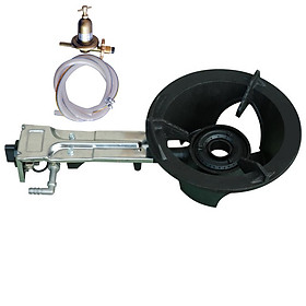 Bếp Gas Công Nghiệp Mini Dành Riêng Cho Hộ Gia Đình - Hàng Chính Hãng - Combo Bếp + Van Dây