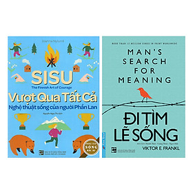 Combo SISU - Vượt Qua Tất Cả - Nghệ Thuật Sống Của Người Phần Lan + Đi Tìm Lẽ Sống (2 cuốn)