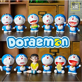 Mua Bộ 6 mô hình Doaremon trang trí ô tô  bánh kem  bàn làm việc siêu xinh