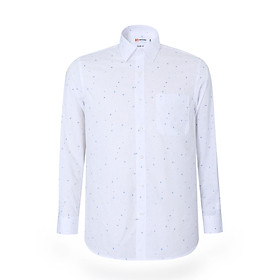 Áo sơ mi nam tay dài form suông Khatoco A1MD538T1-CNIN480-2603-D