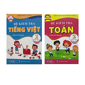 Download sách Combo đề kiểm tra toán và tiếng việt 2 học kì 1 ( Chân trời sáng tạo )