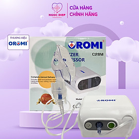 Máy xông khí dung, hút mũi, máy 2 trong 1 OROMI Model C28M - Hàng chính hãng
