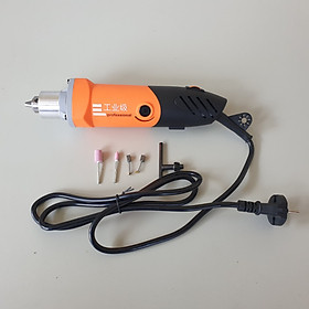 Mua máy mài khuôn hay máy khoan thẳng đa năng 500W cao cấp tặng kèm 1 đôi chổi than và 2 viên đá mini