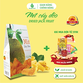 Mít sấy dẻo Nonglamfood hộp 100g | Ăn vặt tốt cho sức khỏe | Healthy Snack | Ăn vặt văn phòng | Trái cây sấy dẻo dinh dưỡng ăn liền | Ăn vặt giảm cân & giữ dáng, đẹp da