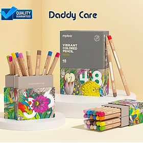 Bút chì màu vẽ tranh cao cấp mideer Vibrant Colored Pencil 24/36/48 màu,Chì vẽ chuyên nghiệp, thiết kế, phác họa cho bé