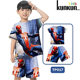 Đồ Bộ Bé Trai Hình Spider Man In 3D 22 (Size