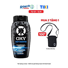 Dầu gội tác dụng thâm thúy cho tới phái nam Oxy Deep Shampoo