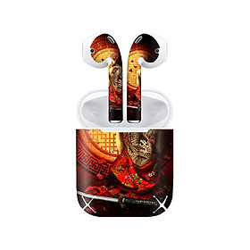 Mua Miếng dán skin chống bẩn cho tai nghe AirPods in hình Chép lội dòng - CHR021 (bản không dây 1 và 2)
