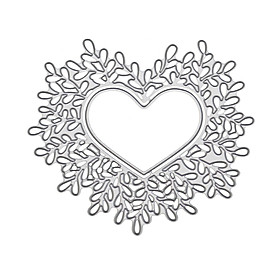 New 2018 Heart-shaped Wreath Die Cut Metal Scrapbooking Die Party Decoration Greeting Card Accessories