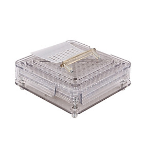 00# 100 Holes Transparent Manual Capsule Filling Machine Powder Filler Capsules Maker