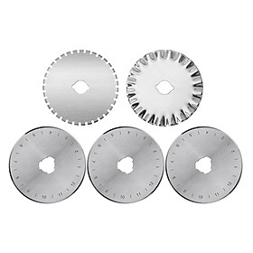 45mm Round Rotary Trimmer Blades Kit for Fabric Leather Sharp