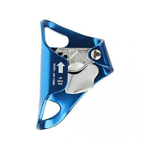 2pcs Aluminum Climbing Chest Ascender for 8-12mm Rope, Durable Ultralight Climbing Safety Equipment Device