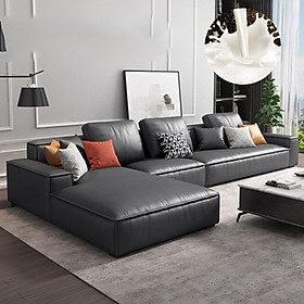 Sofa Da Sang Trọng Hiện Đại Cho Căn Phòng Thêm Sang DP-SD01