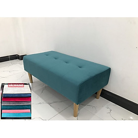 Mua Ghế đôn sofa vải nhung nhiều màu sắc  nhiều kích thước