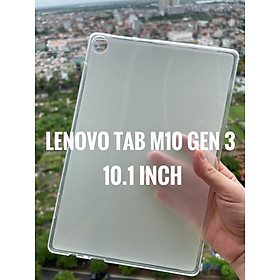 Ốp lưng dẻo cho Lenovo Tab M10 (Gen 3) 2022 10.1 inch lưng nhám mờ
