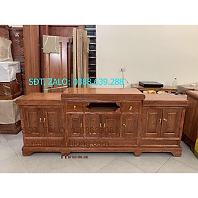 Mua Tủ tivi gỗ hương đá 2m2