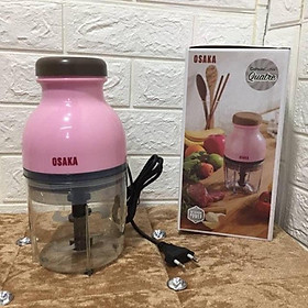 Mua MÁY XAY THỊT ĐA NĂNG CỐI INOX 2L / MÁY XAY SINH TỐ ĐA NĂNG OSAKA NẮP NÂU