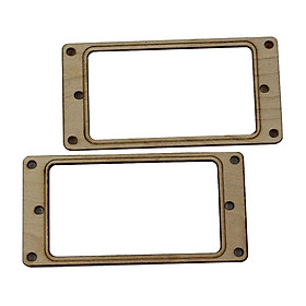 2pcs Maple Humbucker Pickup Mounting Frame for Electric Guitar