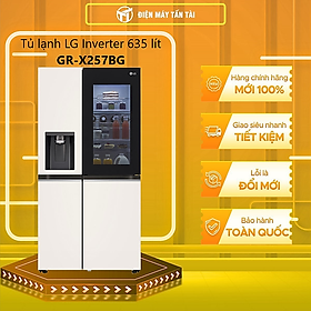Mua Tủ lạnh LG Inverter 635 lít GR-X257BG - Hàng Chính Hãng (Chỉ giao HCM)
