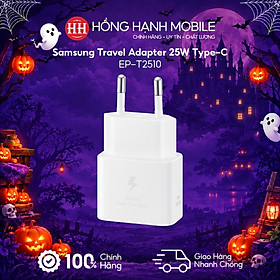 Cốc Sạc Samsung Travel Adapter 25W Type C EP-T2510 - Hàng Chính Hãng