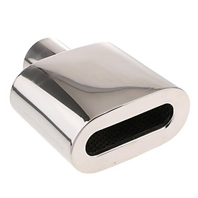Stainless Steel Exhaust  Tail Pipe Tip Car Truck Tail Throat Pipe