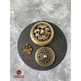 Mua Lư đồng xông đốt nhang nụ trầm hương nặng tay - Trầm Hương Dương Gia