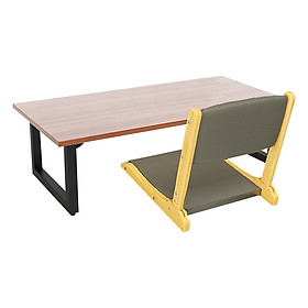 Bộ Bàn Bệt Rec-B Cánh Gián Và Ghế Pisu Gấp Gọn IBIE TCREB12WCH-PISN