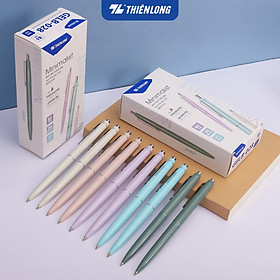 Combo 5/10/20 Bút gel B - Minimalist Butter Gel Thiên Long - Premium tip - Mực Xanh - Màu thân ngẫu nhiên