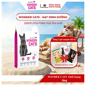 [5KG] - Thức ăn dành cho mèo mọi lứa tuổi Wonder Cats  nhập khẩu Hàn Quốc