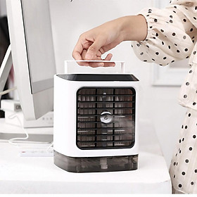 Điều hòa mini, Quạt Hơi Nước Mini Để Bàn, công suất 10w, 3 tốc độ gió