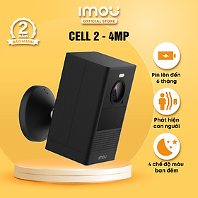 Mua Camera Imou Wifi dùng Pin Cell 2 (4MP) I IPC-B46LP I Đàm thoại 2 chiều I Thời lượng pin đến 180 ngày I 4MP QHD I Hàng chính hãng