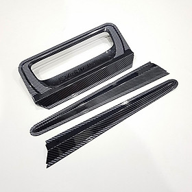 Ốp tay mở cốp sau xe ford ranger 2014 - 2022 vân carbon cao cấp