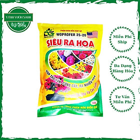 Mua Phân bón WOPROFER 25-20 SIÊU RA HOA giúp tậu tán  cứng cây dùng cho hoa kiểng  rau màu các loại gói 700gr