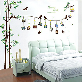 Decal dán tường Cây khung ảnh 9 AmyShop DCX042 (205 x 290cm)