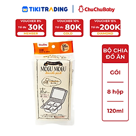 Bộ chia đồ ăn em bé Chuchu Baby Mogu Mogu