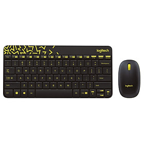 Combo chuột phím không dây Logitech MK240 - Hàng chính hãng