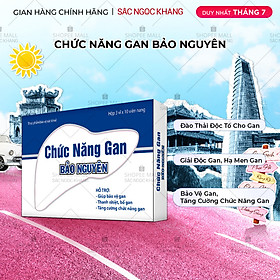 Thực phẩm bảo vệ sức khỏe Viên uống Chức năng gan Bảo Nguyên