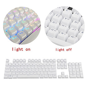104 Key Caps PBT US Layout  for  Mechanical Gaming Keyboard