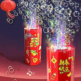 Hộp Phun Xà Phòng Tạo Bong Bóng P.h.á.o.H.o.a Tự Động Loại Vuông To - Có Đ.è.n Led, Nhạc