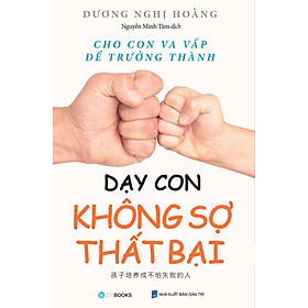 Sách - dạy con không sợ thất bại