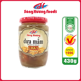 Hình ảnh Dưa Mắm Chay Sông Hương Foods Hũ 430g