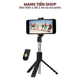 Gậy chụp hình tự sướng K07 kèm nút bluetooth điểu khiển từ xa hàng TiMa.lala - hàng chính hãng - Màu Đen