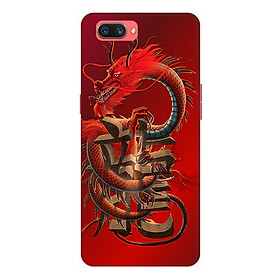 Ốp lưng điện thoại Realme C1 hình Rồng Đỏ