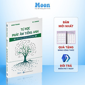 Hình ảnh Sách Học Phát Âm Tiếng Anh, Tự học phát âm tiếng anh hiệu quả Moonbook.