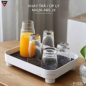 Mua Khay Trà Nhựa ABS Cao Cấp Đa Năng Hai Lớp ( Nhiều Mà Sắc ) Sang Trọng