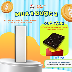 Tủ chăm sóc quần áo thông minh LG S5BOC - Hàng chính hãng - Chỉ giao HCM